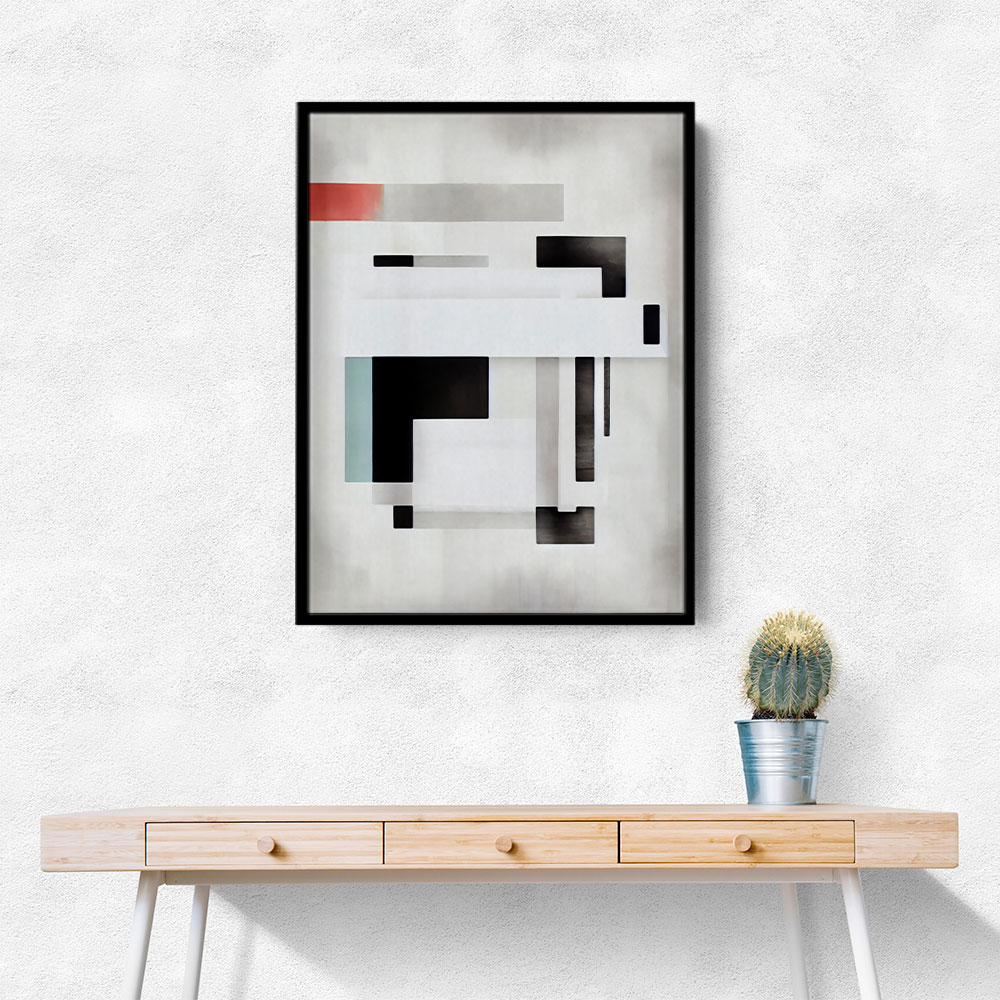 Geometric Abstract Shapes 13 Wall Art