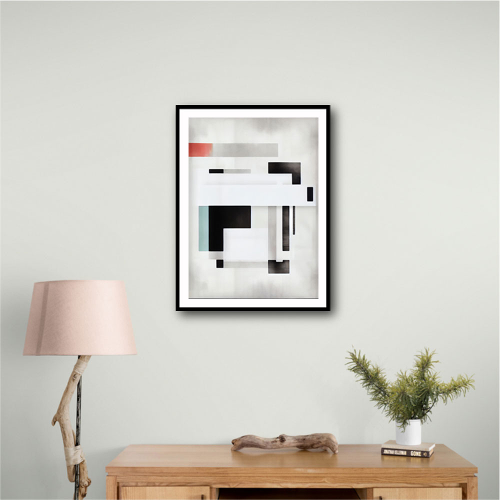 Geometric Abstract Shapes 13 Wall Art
