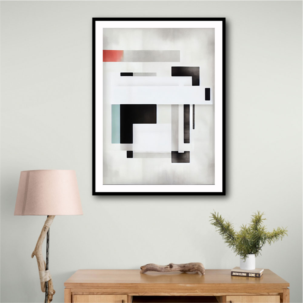 Geometric Abstract Shapes 13 Wall Art