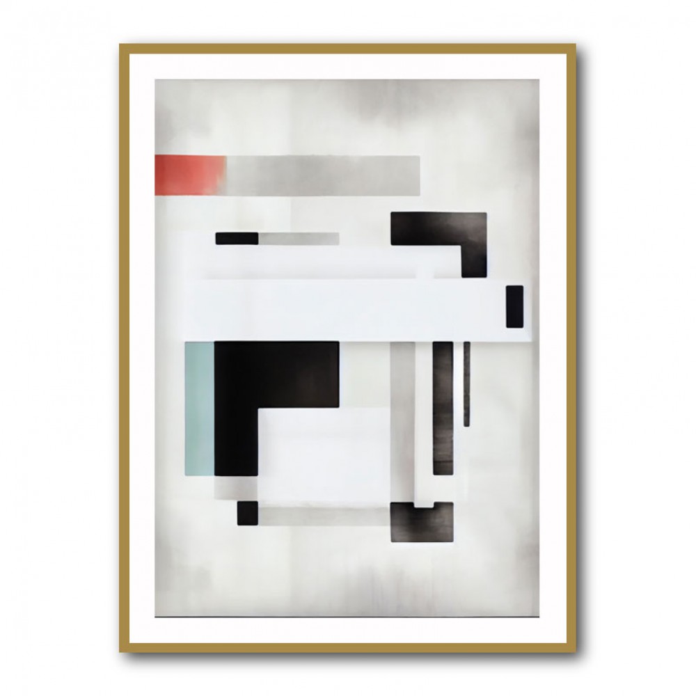 Geometric Abstract Shapes 13 Wall Art