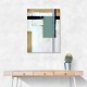 Geometric Abstract Shapes 14 Wall Art