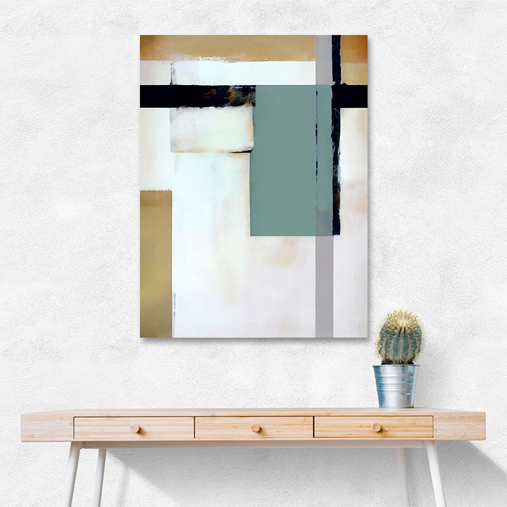 Geometric Abstract Shapes 14 Wall Art