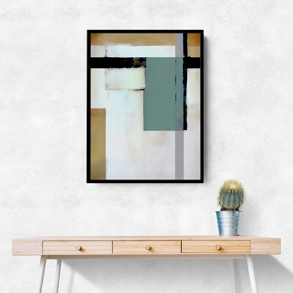 Geometric Abstract Shapes 14 Wall Art