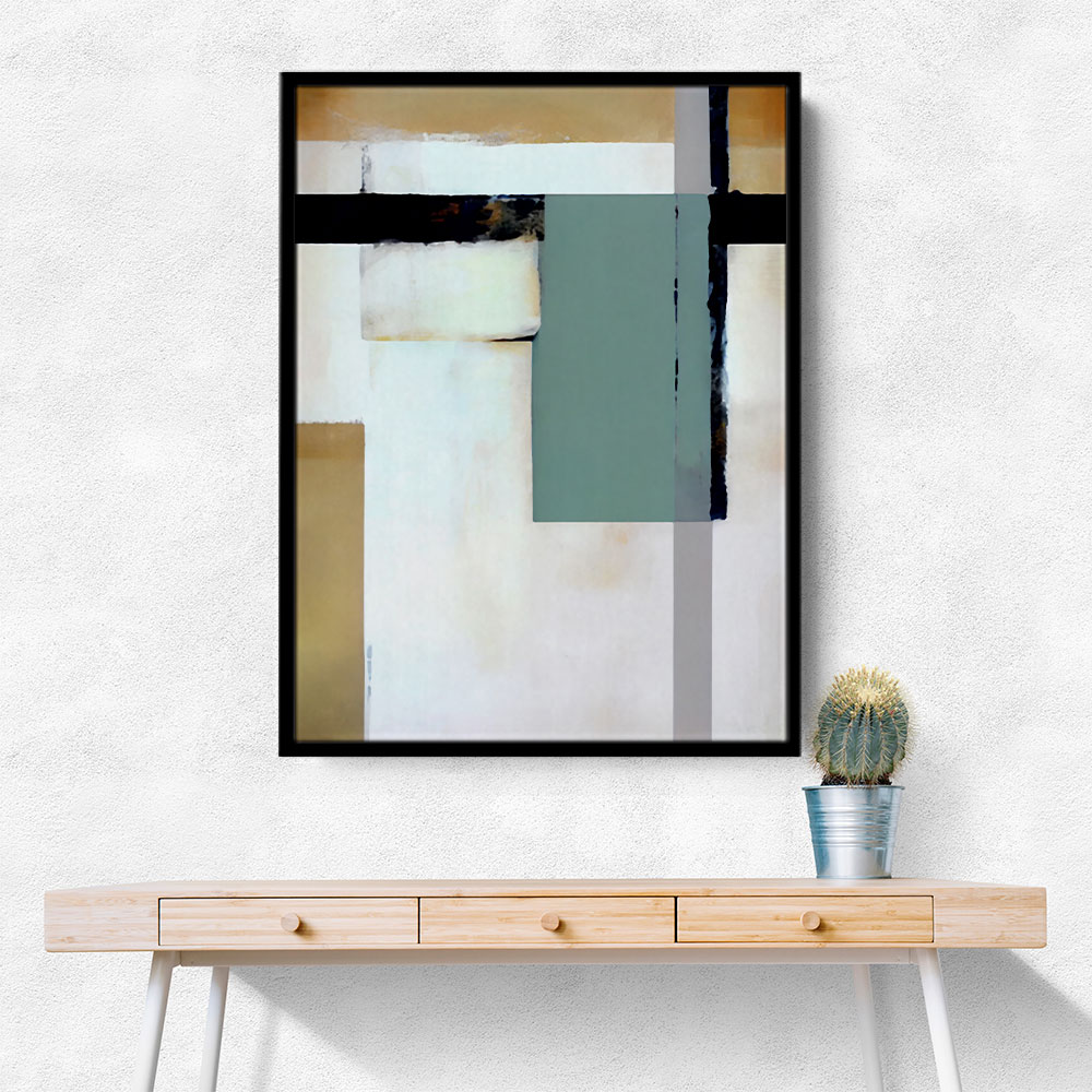 Geometric Abstract Shapes 14 Wall Art