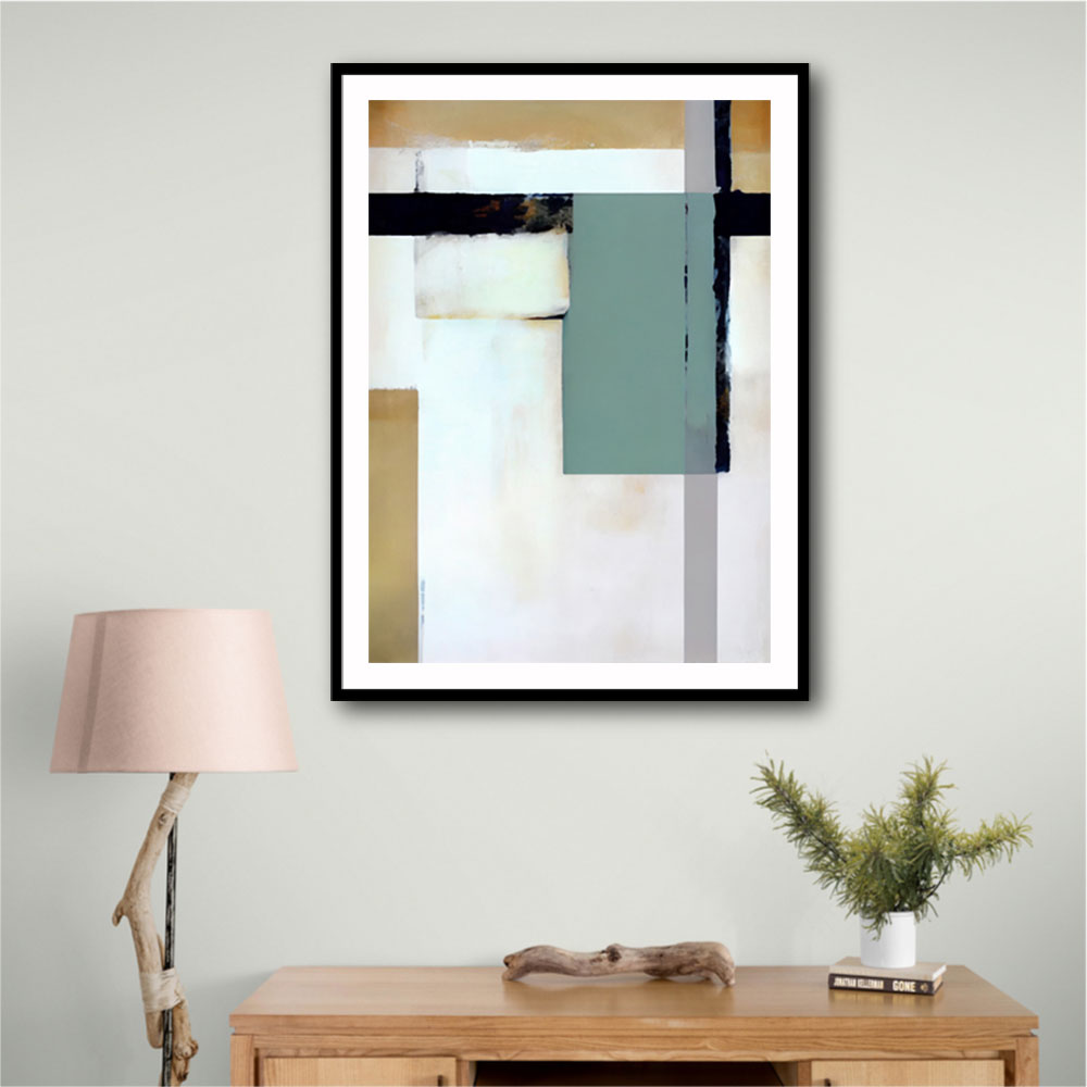 Geometric Abstract Shapes 14 Wall Art