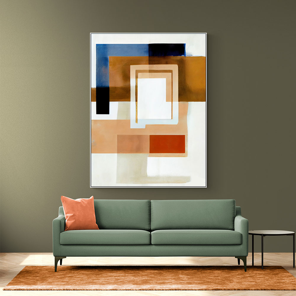 Geometric Abstract Shapes 15 Wall Art