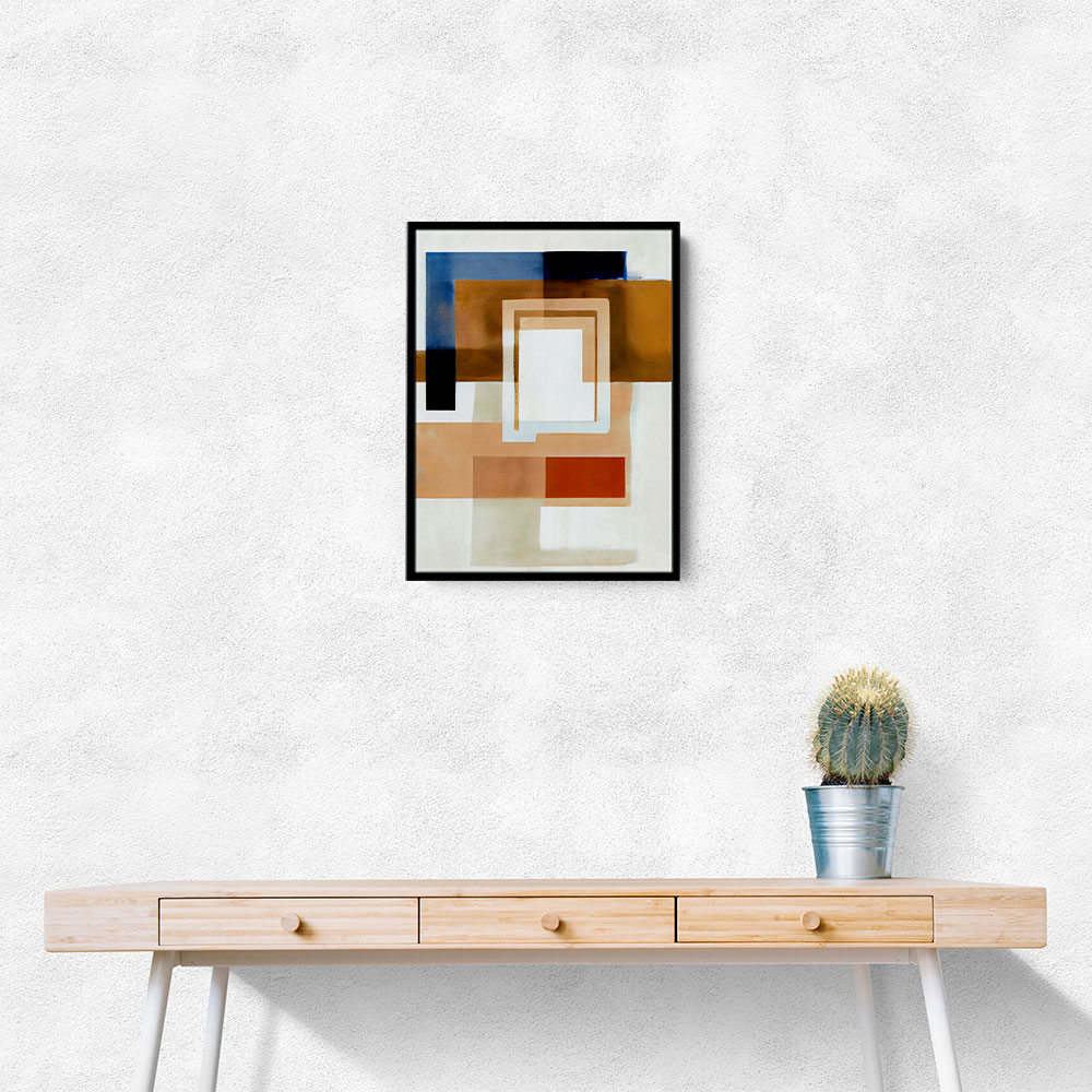 Geometric Abstract Shapes 15 Wall Art