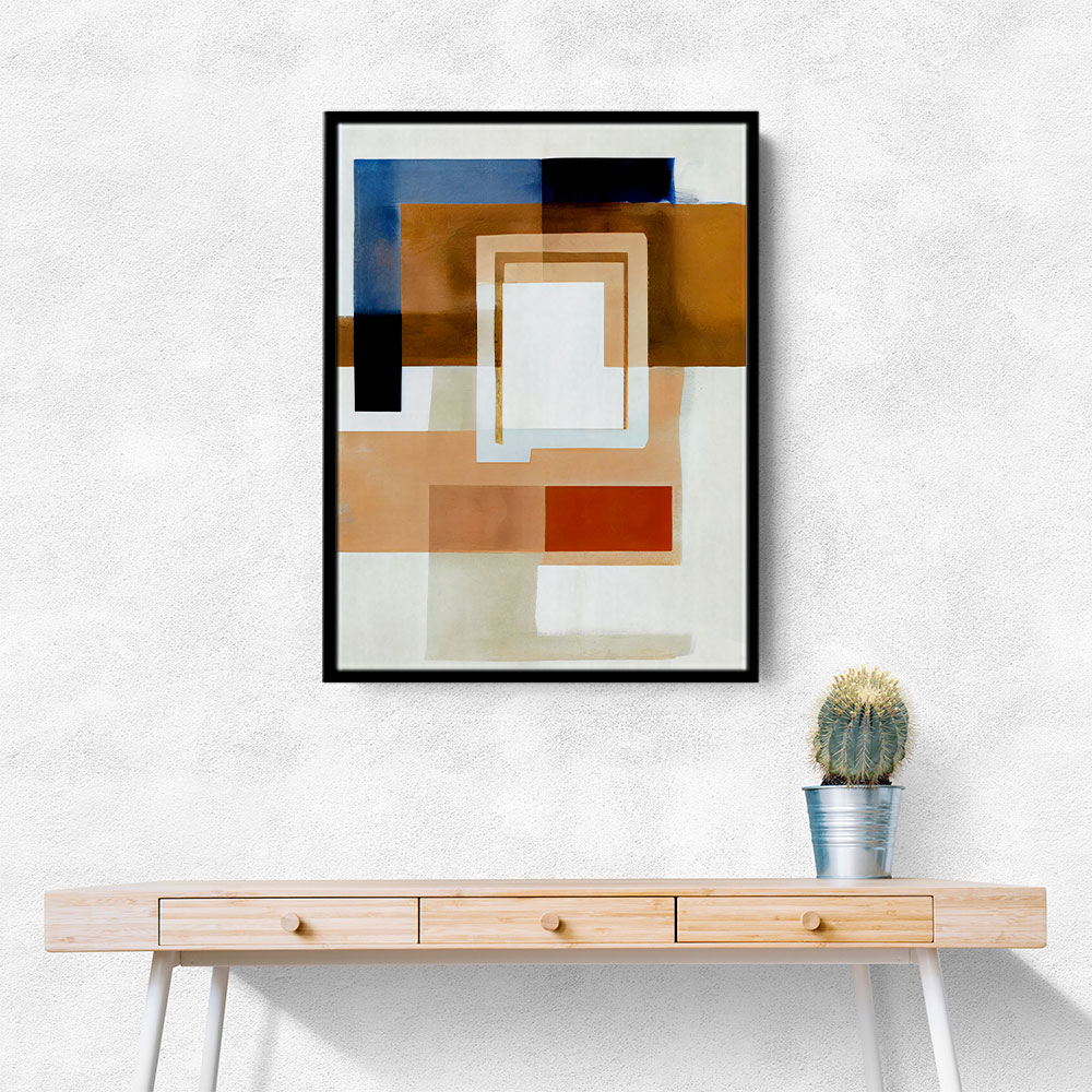 Geometric Abstract Shapes 15 Wall Art