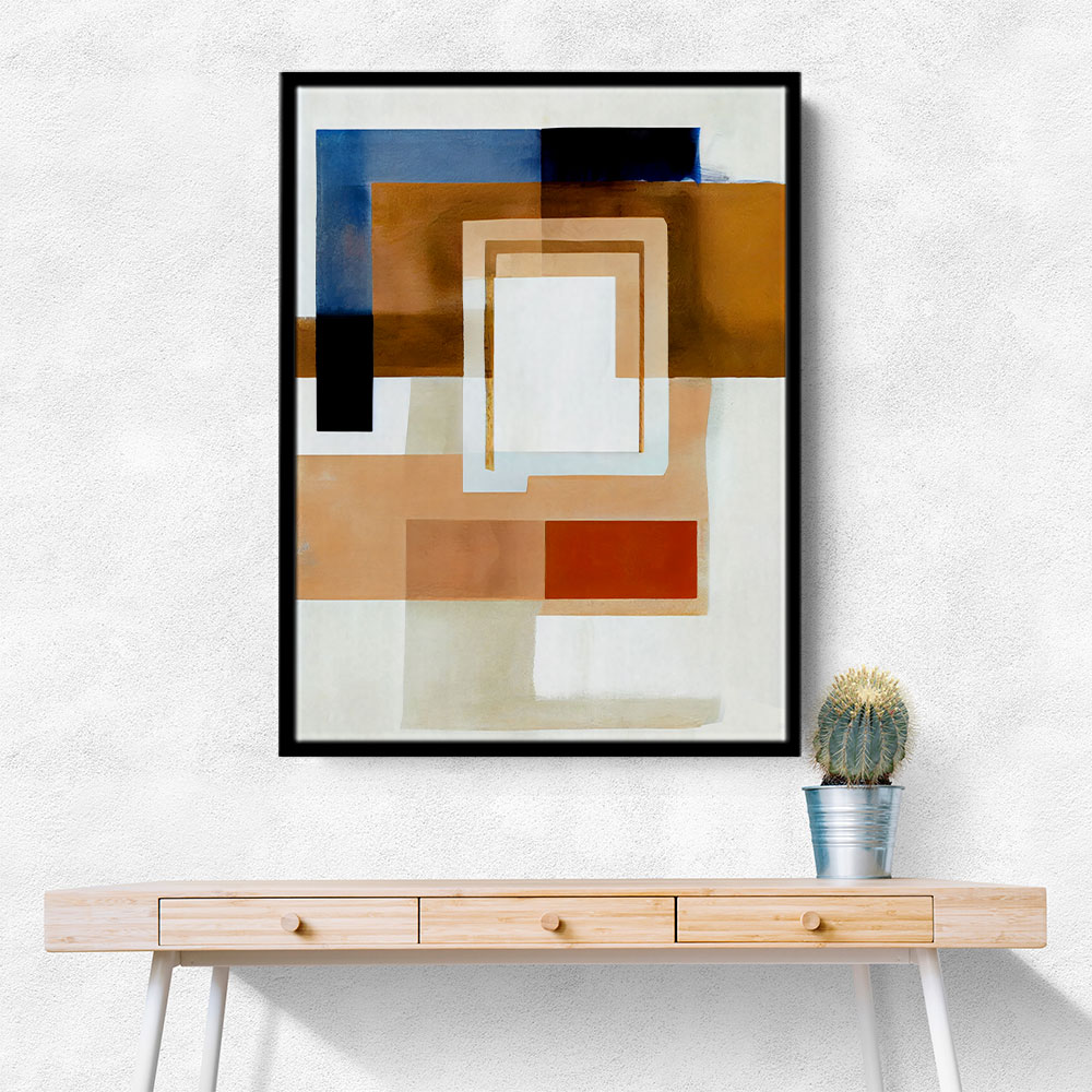 Geometric Abstract Shapes 15 Wall Art