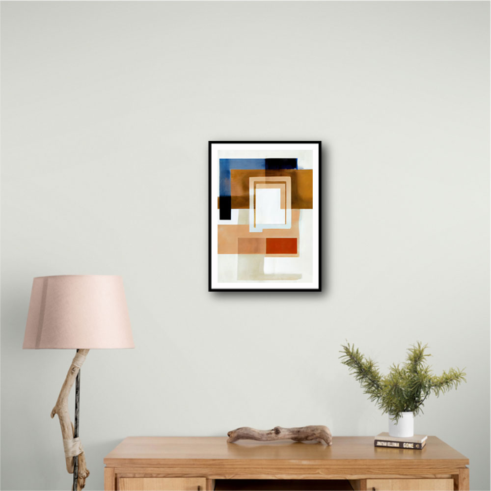 Geometric Abstract Shapes 15 Wall Art