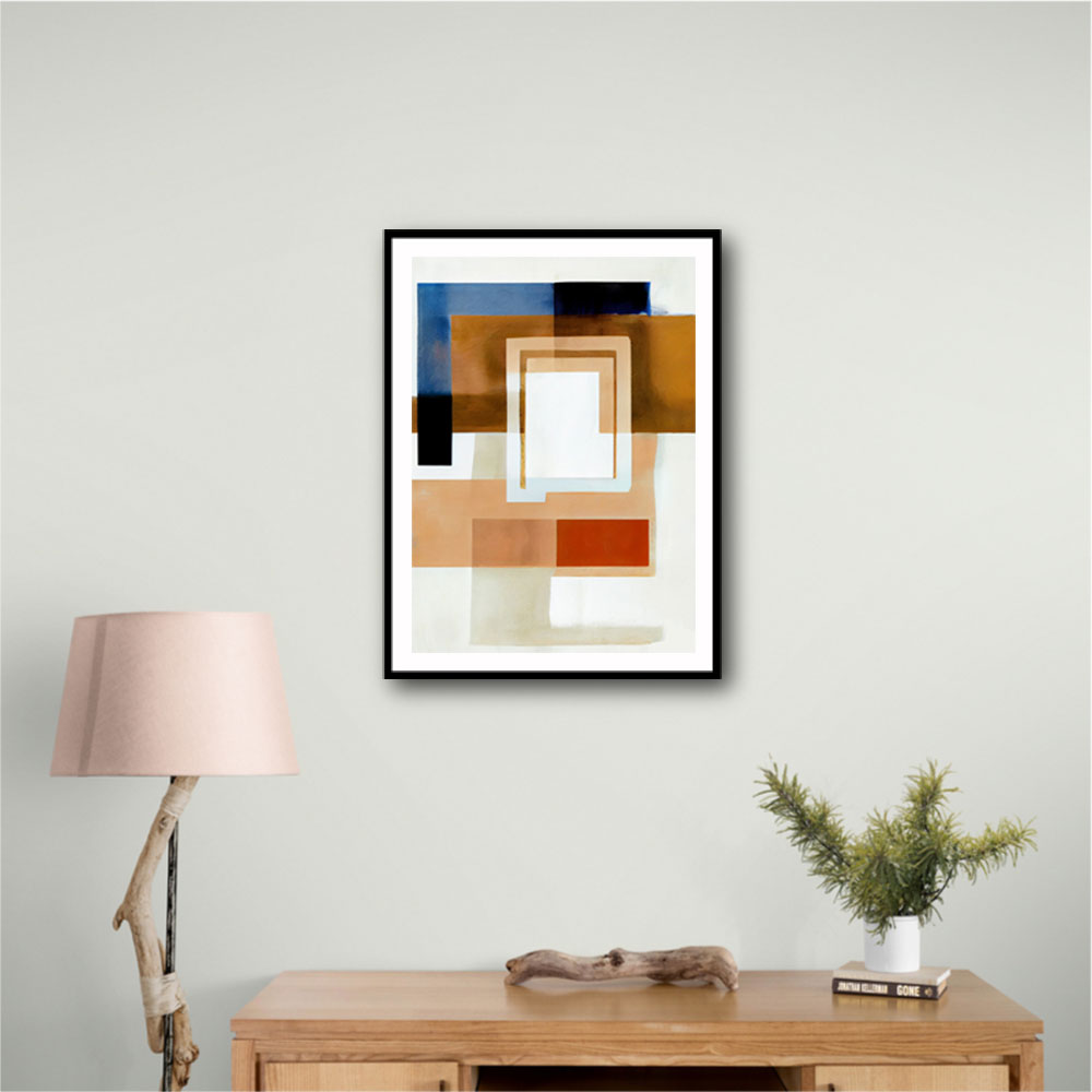 Geometric Abstract Shapes 15 Wall Art