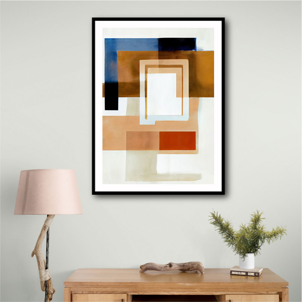 Geometric Abstract Shapes 15 Wall Art