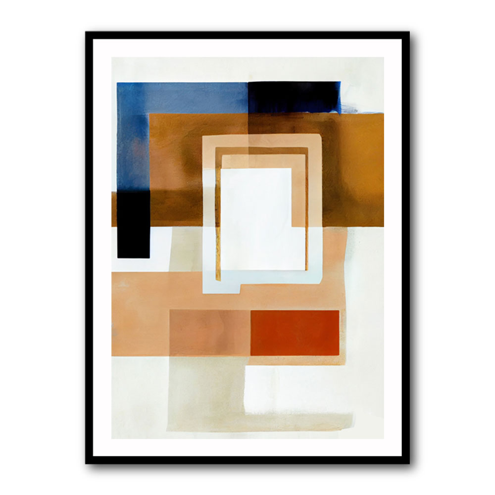 Geometric Abstract Shapes 15 Wall Art