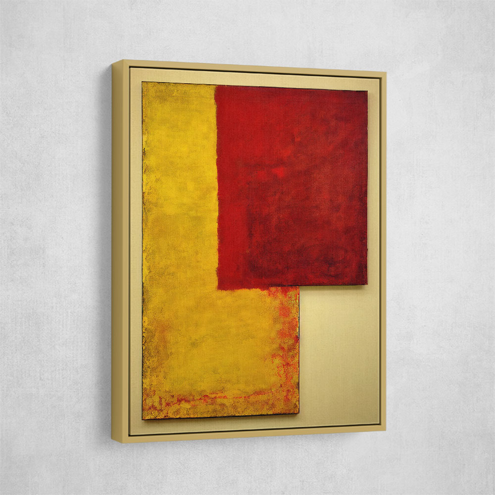 Two Abstract Squares In Rothko Style Wall Art