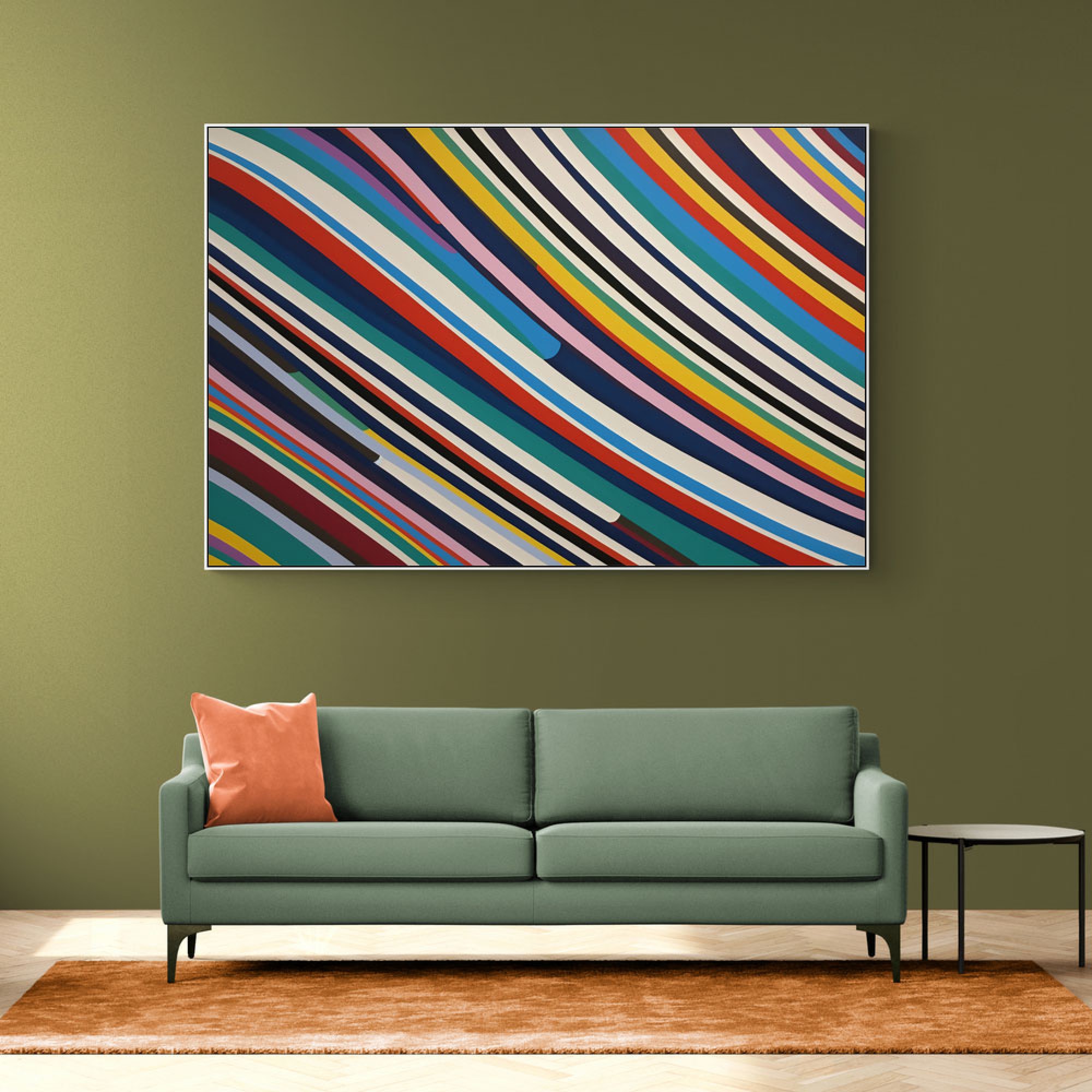 Lateral Lines Wall Art