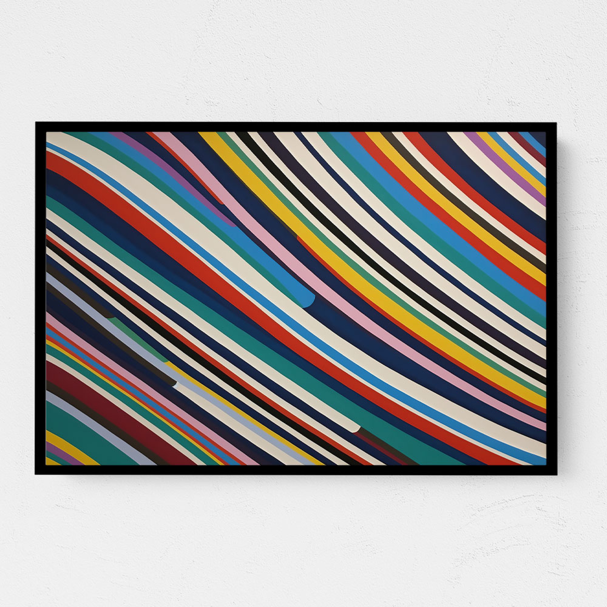 Lateral Lines Wall Art