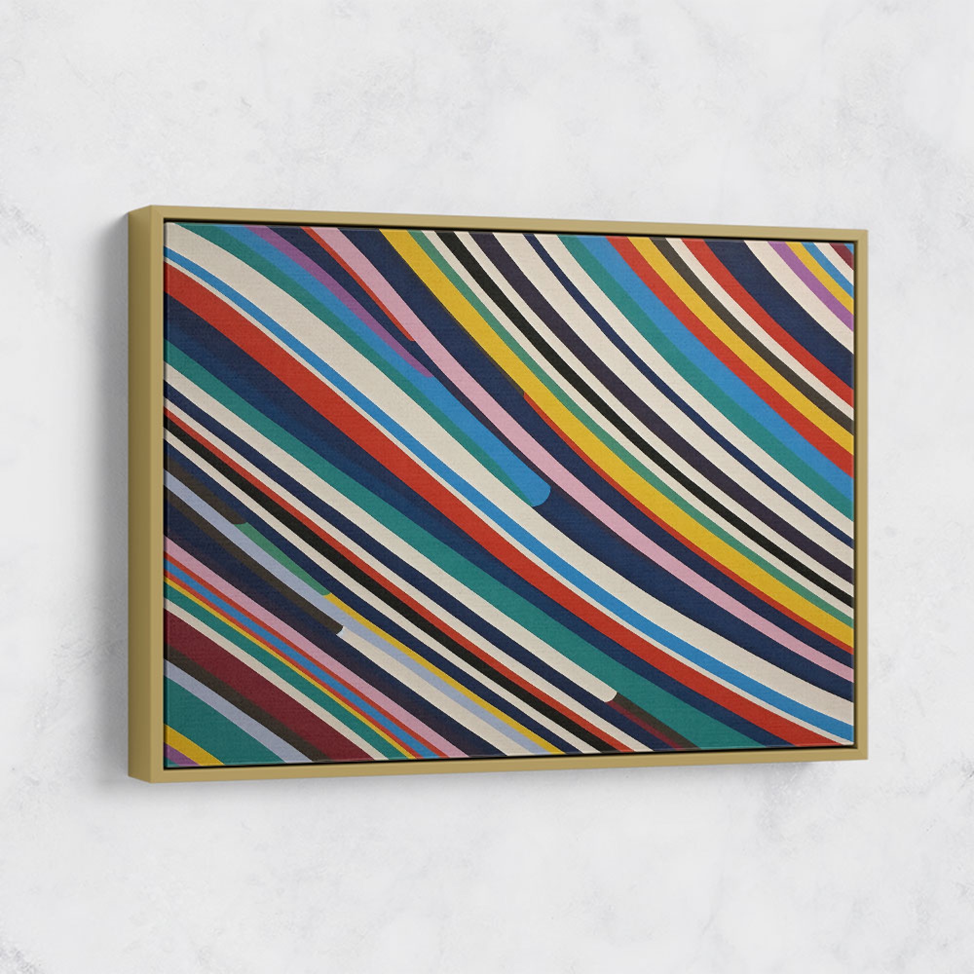 Lateral Lines Wall Art