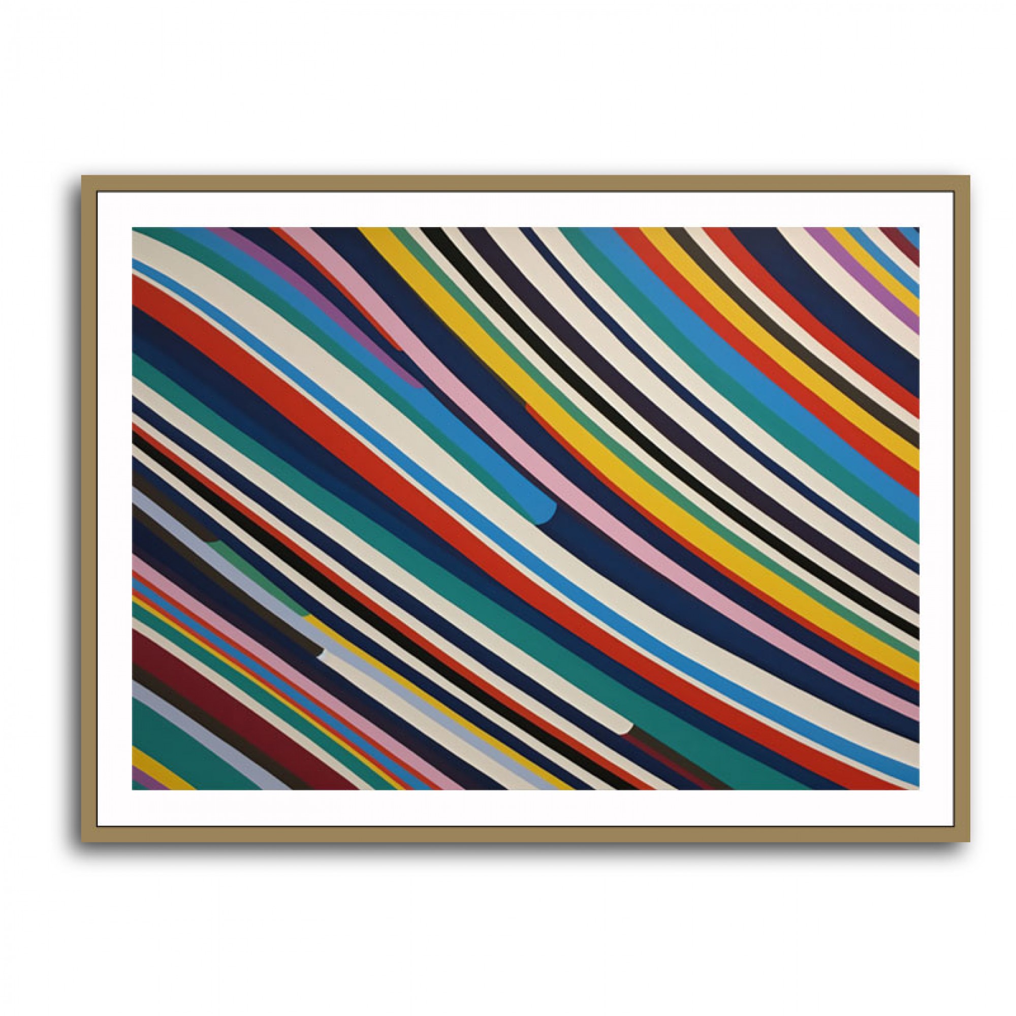 Lateral Lines Wall Art
