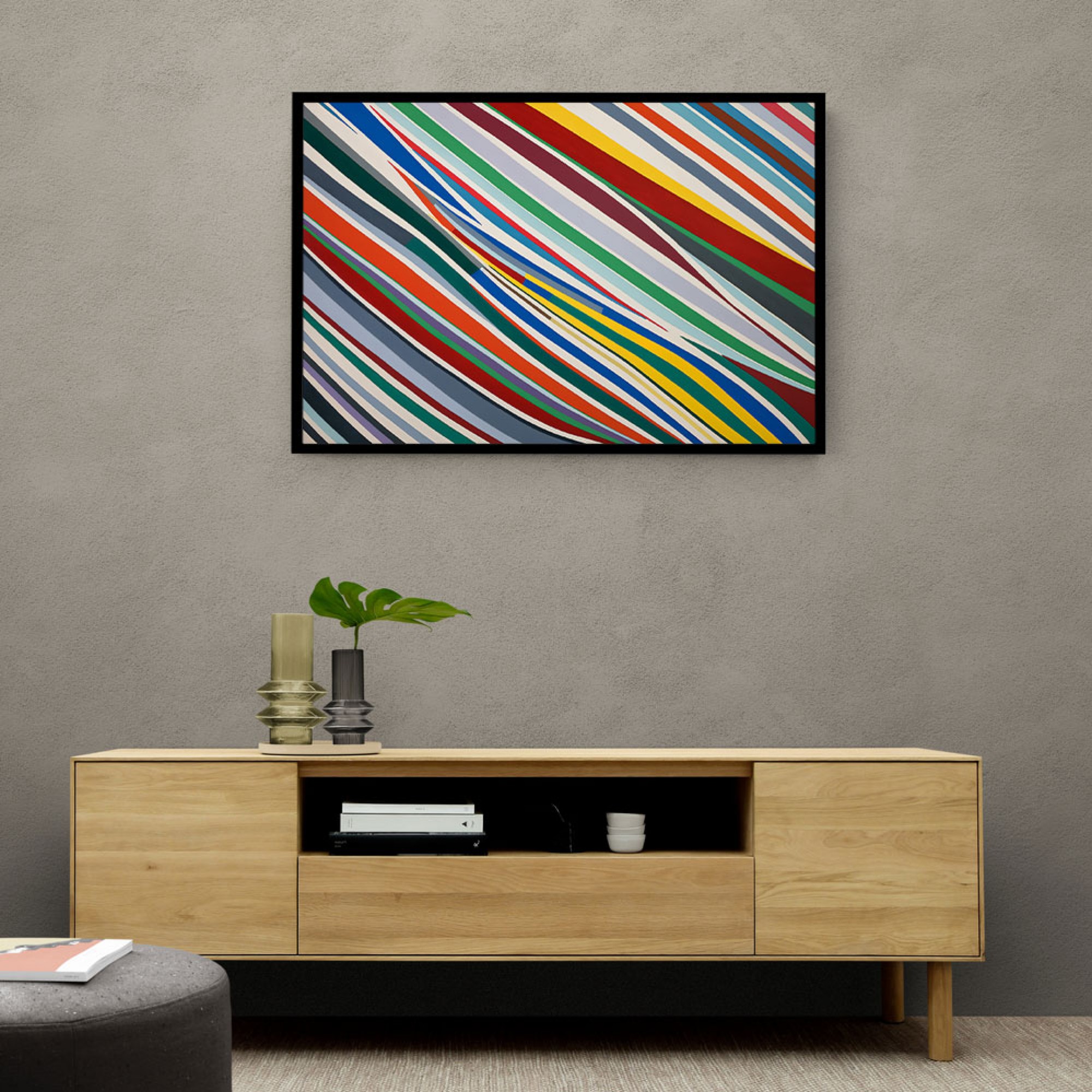 Lateral Lines 2 Wall Art