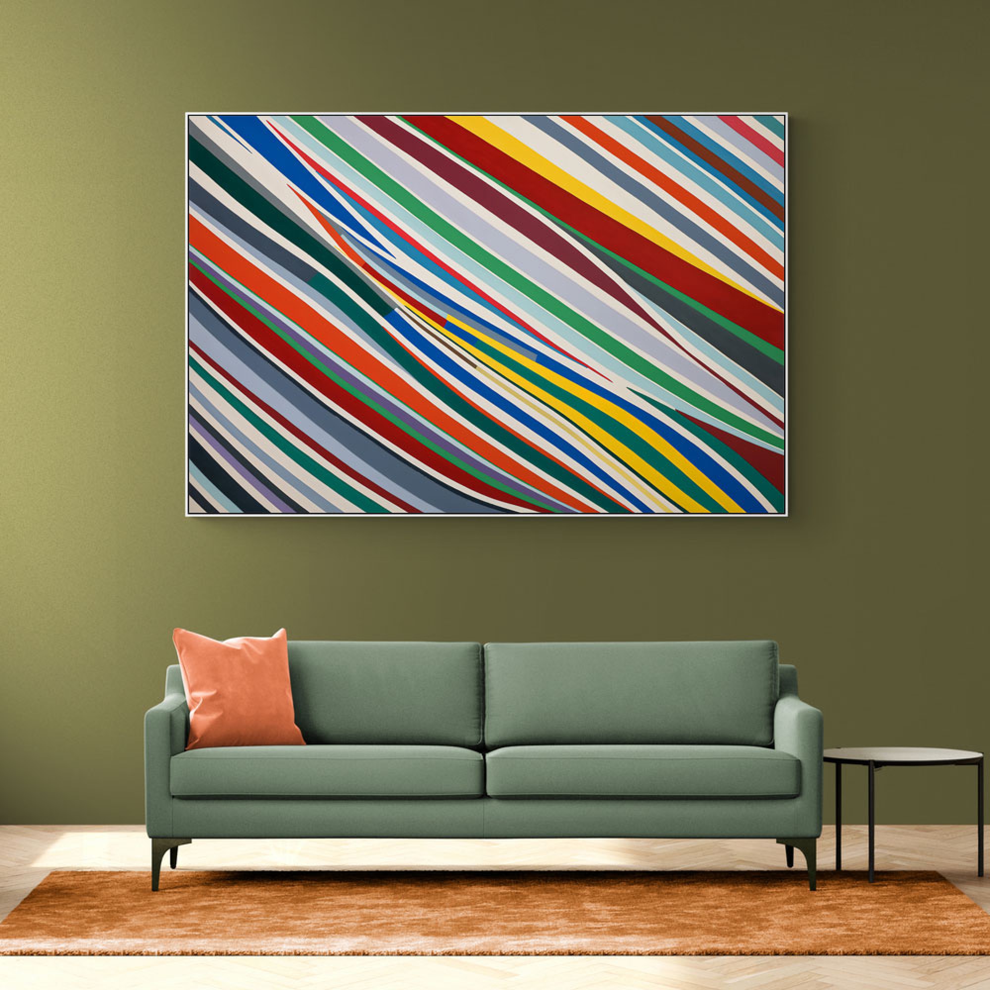Lateral Lines 2 Wall Art