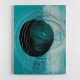 Drop & Circles Abstract In Blue Drop & Circles Abstract In Blue