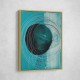 Drop & Circles Abstract In Blue Drop & Circles Abstract In Blue