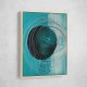 Drop & Circles Abstract In Blue Drop & Circles Abstract In Blue