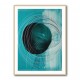 Drop & Circles Abstract In Blue Drop & Circles Abstract In Blue