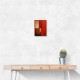 Red Abstract Squares In Rothko Style Wall Art Red Abstract Squares In Rothko Style Wall Art