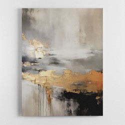 Gold Abstract Wall Art