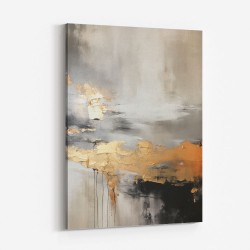 Gold Abstract Wall Art