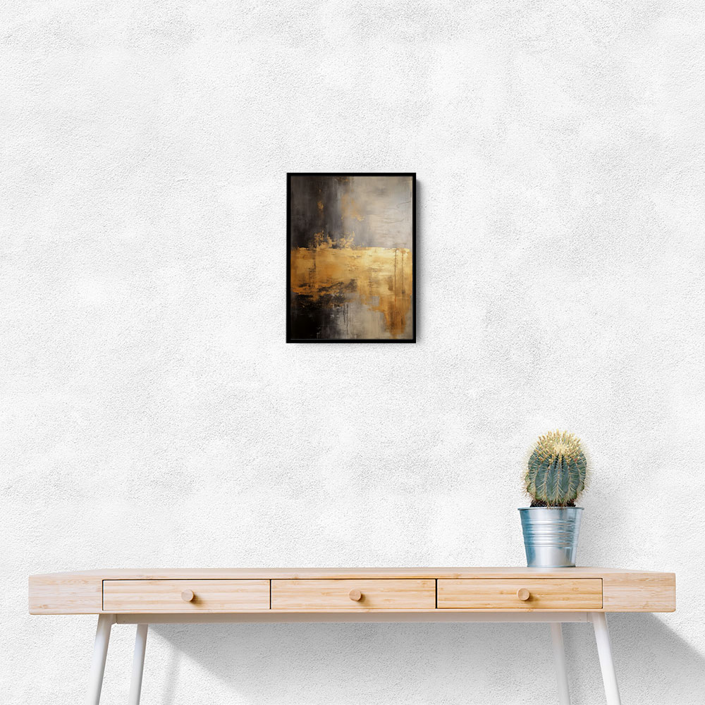 Black Stroke Abstract 5 Wall Art Black Stroke Abstract 5 Wall Art