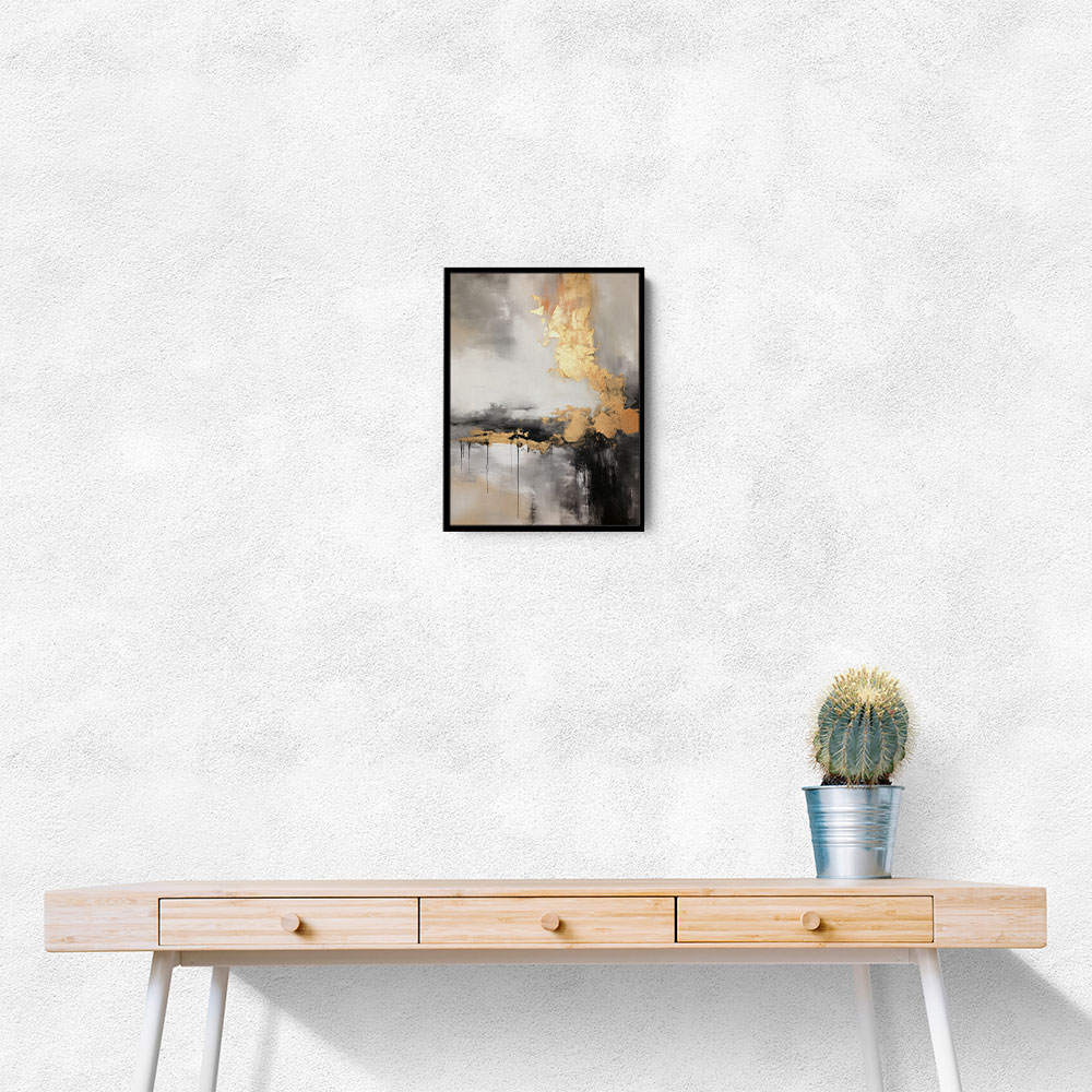 Black Stroke Abstract 12 Wall Art Black Stroke Abstract 12 Wall Art