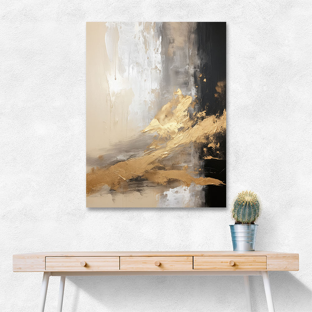 Black Stroke Abstract 18 Wall Art Black Stroke Abstract 18 Wall Art