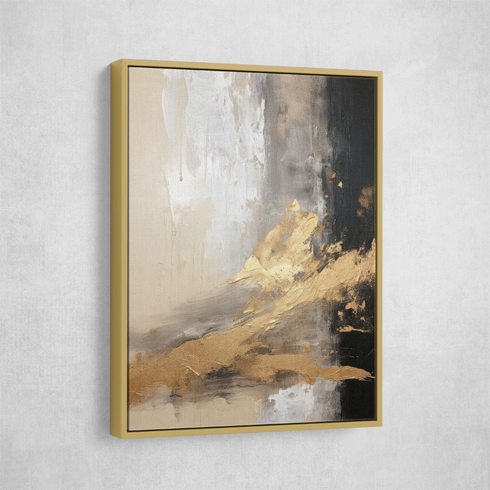 Black Stroke Abstract 18 Wall Art
