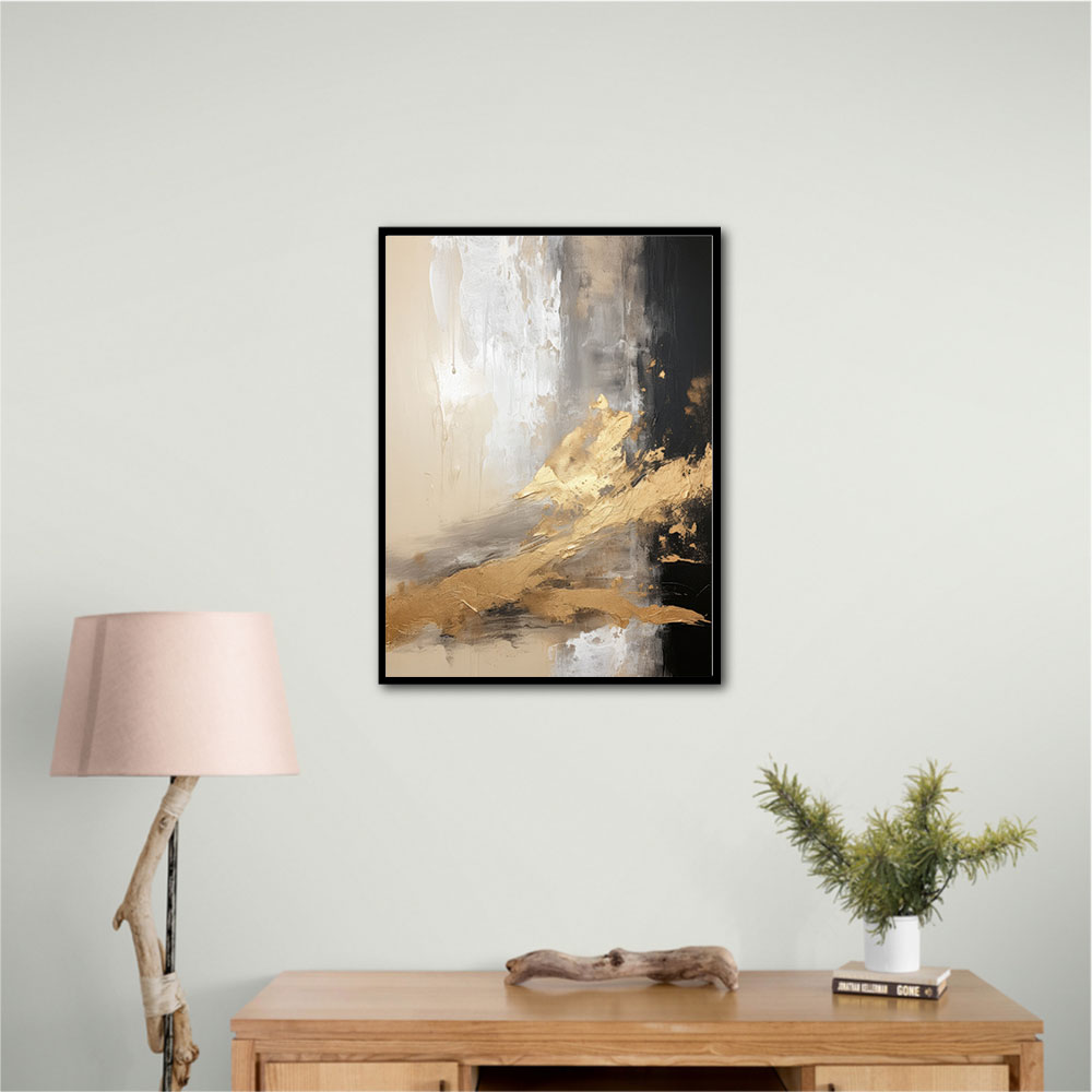 Black Stroke Abstract 18 Wall Art Black Stroke Abstract 18 Wall Art