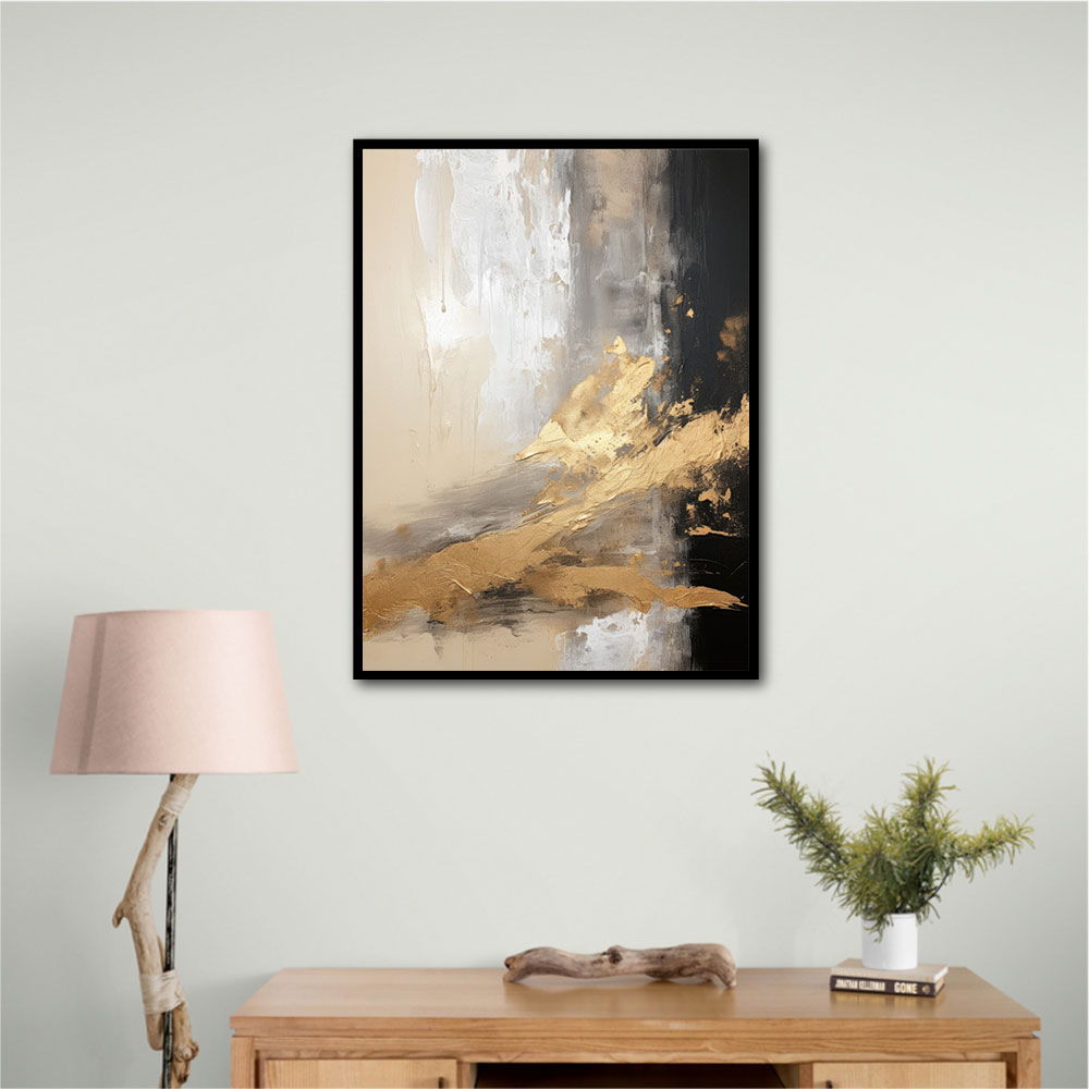 Black Stroke Abstract 18 Wall Art Black Stroke Abstract 18 Wall Art