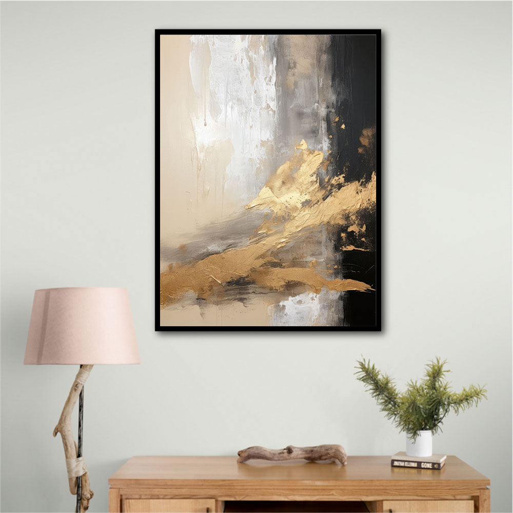 Black Stroke Abstract 18 Wall Art Black Stroke Abstract 18 Wall Art