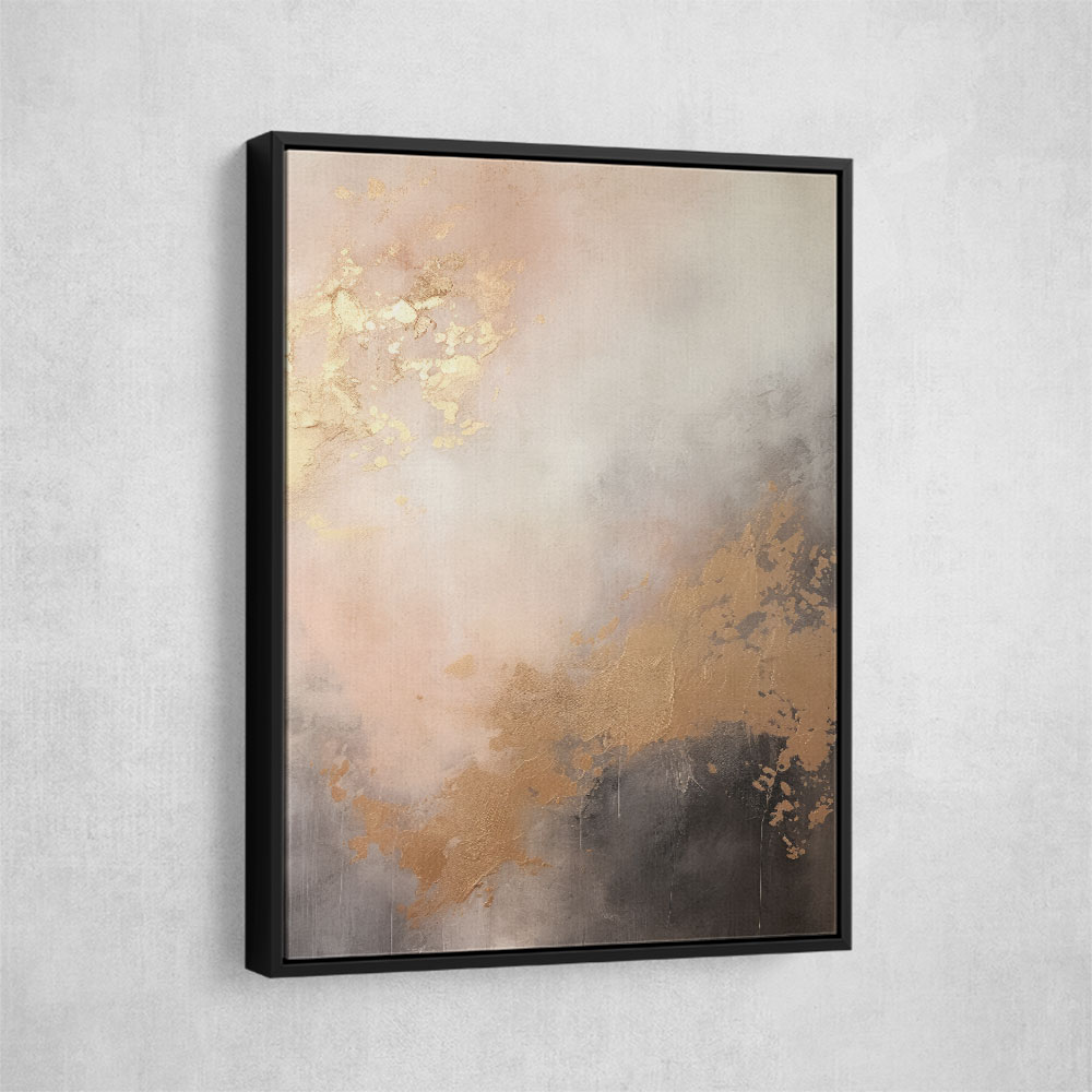 Rose Gold Abstract 2 Wall Art Rose Gold Abstract 2 Wall Art