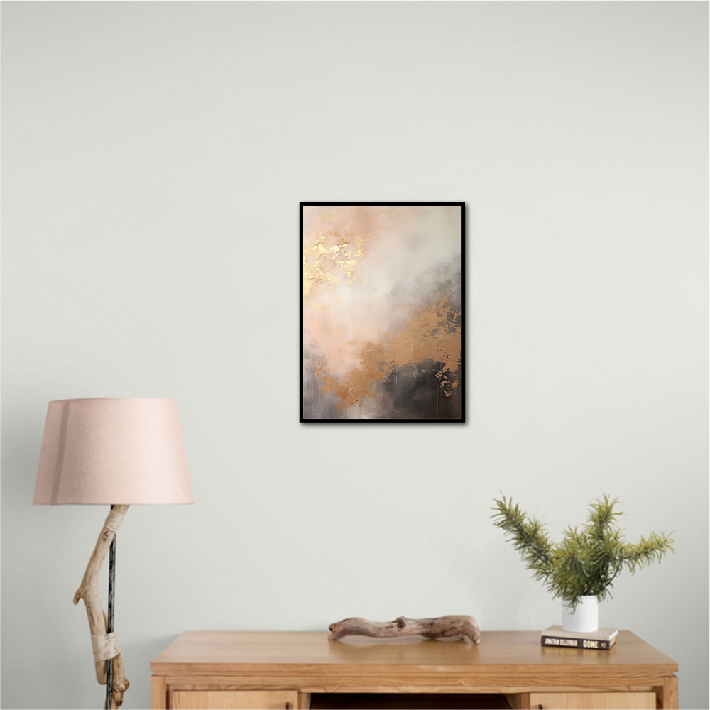 Rose Gold Abstract 2 Wall Art Rose Gold Abstract 2 Wall Art