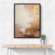 Rose Gold Abstract 1 Wall Art Rose Gold Abstract 1 Wall Art