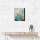 Turquoise & Gold 2 Abstract Wall Art Turquoise & Gold 2 Abstract Wall Art