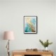 Turquoise & Gold 2 Abstract Wall Art Turquoise & Gold 2 Abstract Wall Art
