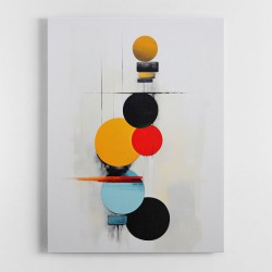 Spheres Abstract Shapes Wall Art