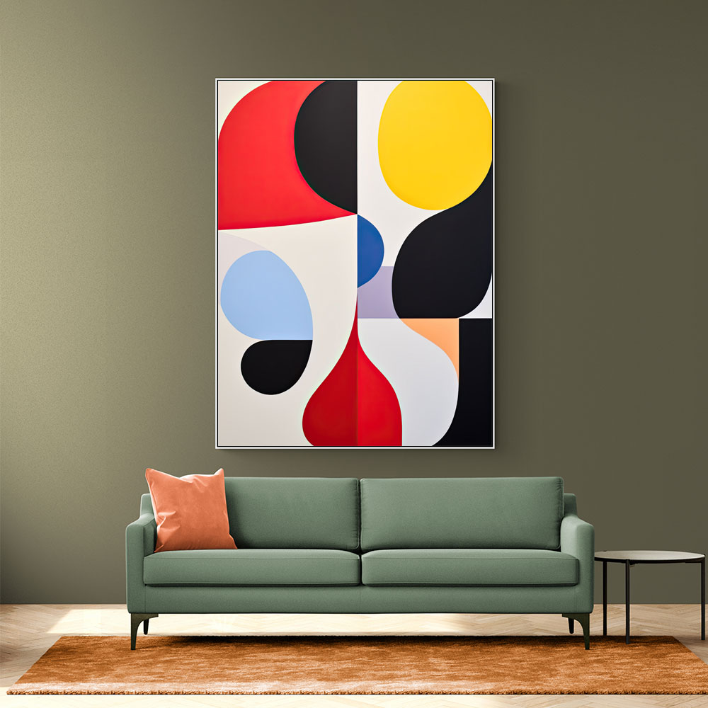 Color Shapes Wall Art