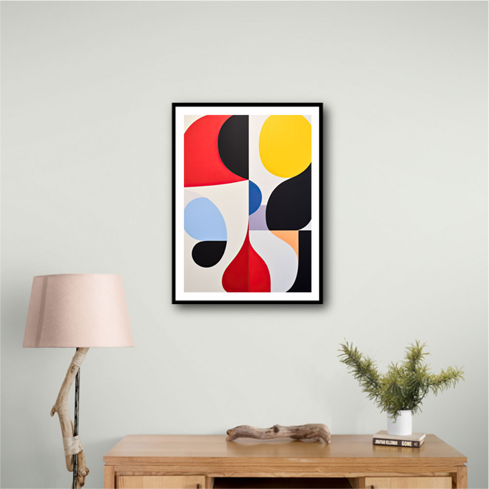 Color Shapes Wall Art