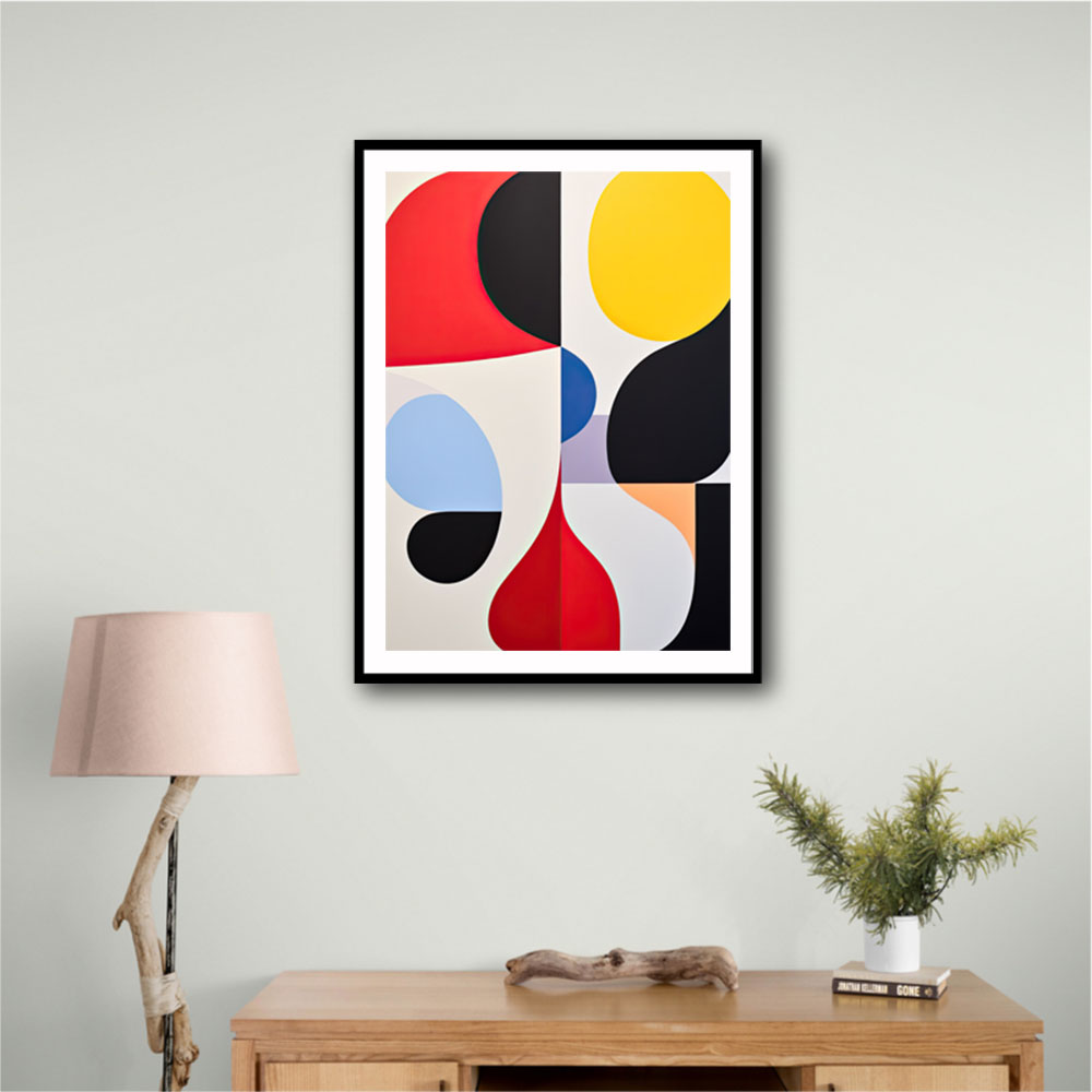 Color Shapes Wall Art