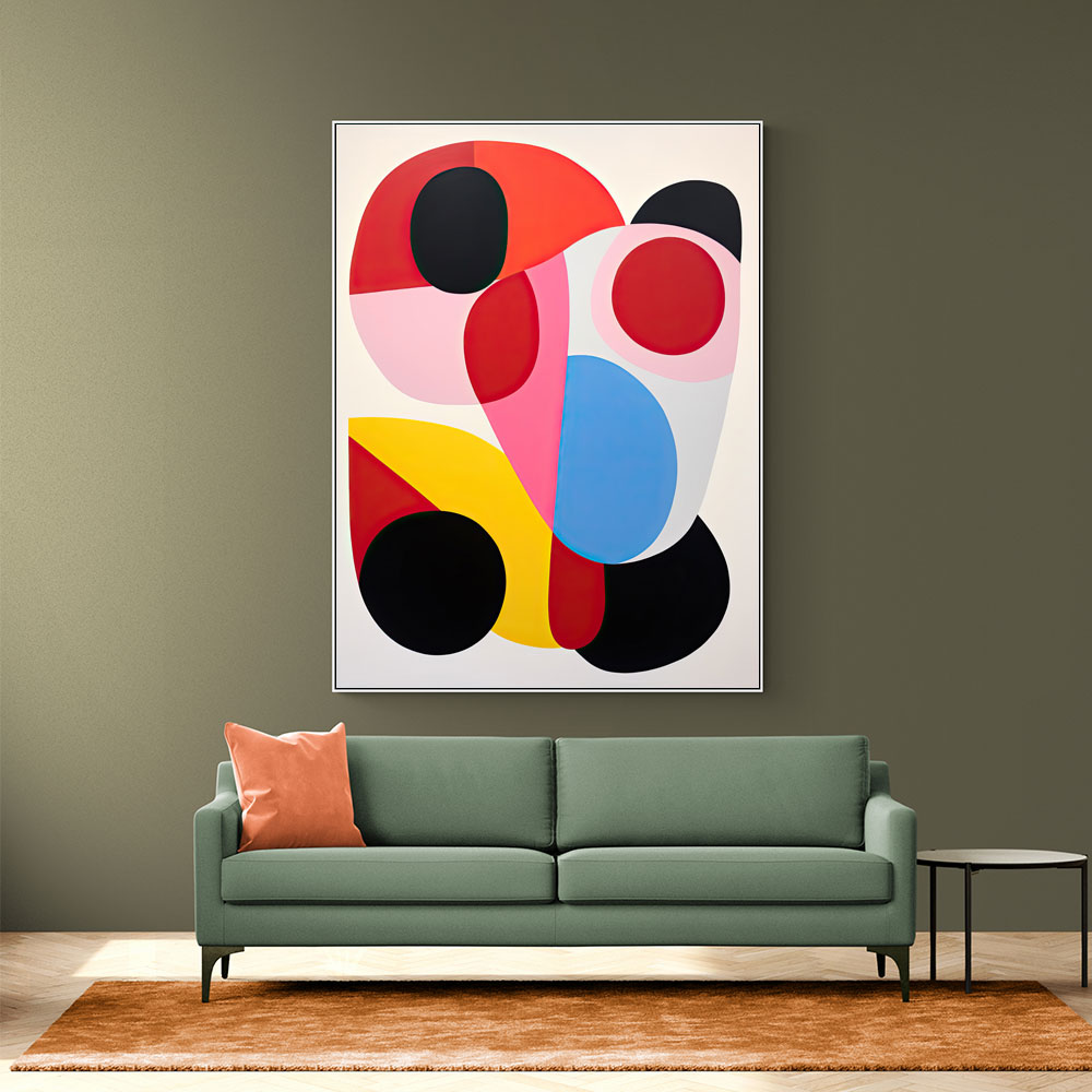 Color Shapes 4 Wall Art