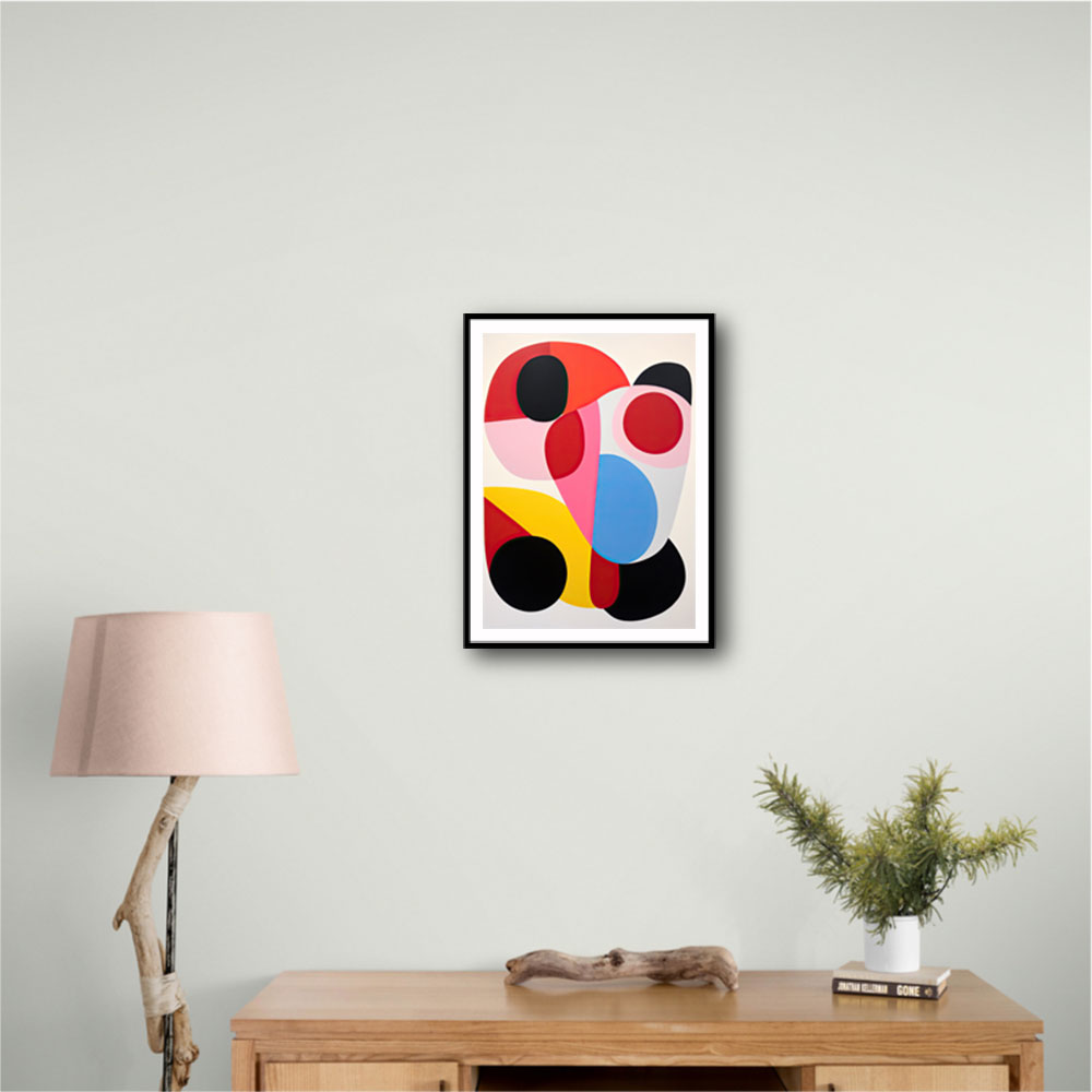 Color Shapes 4 Wall Art