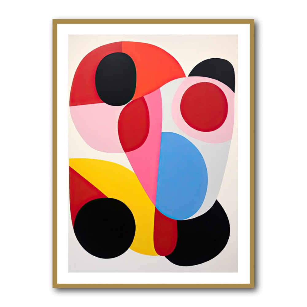 Color Shapes 4 Wall Art Color Shapes 4 Wall Art